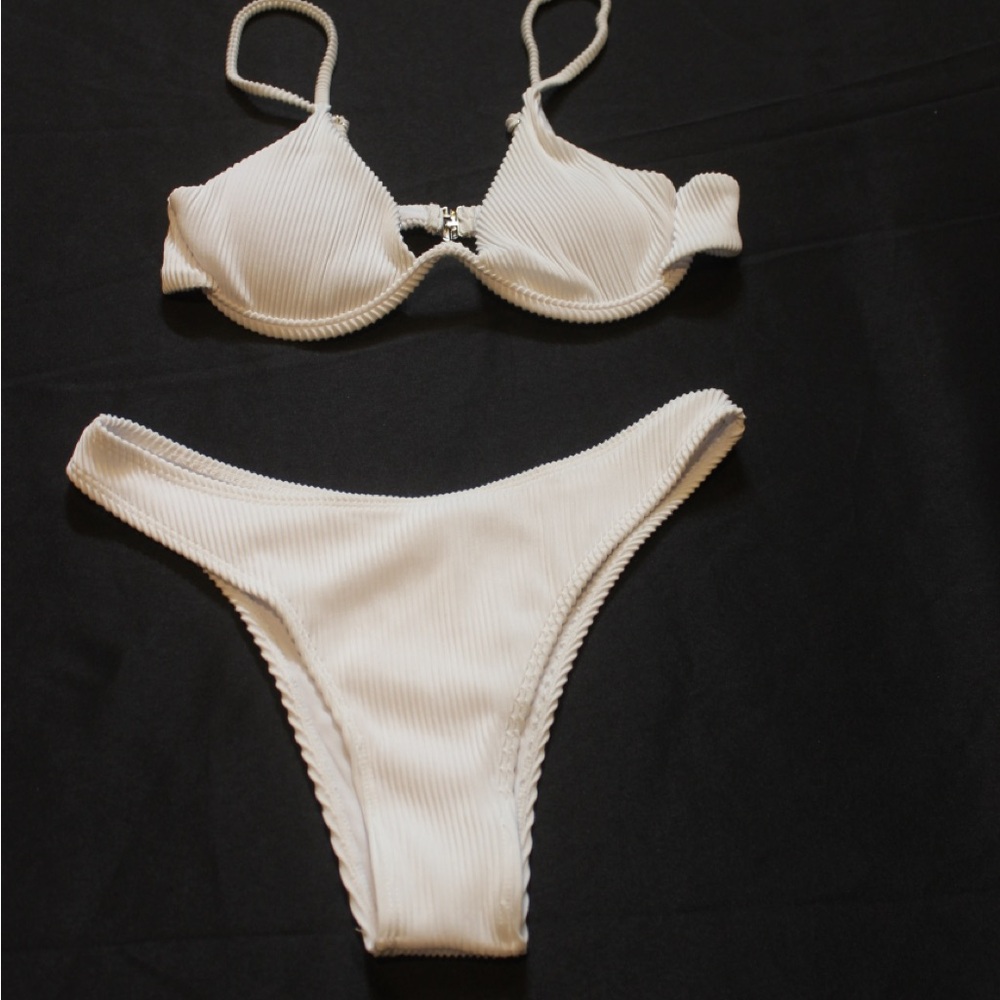 Elegant White Bikini Set